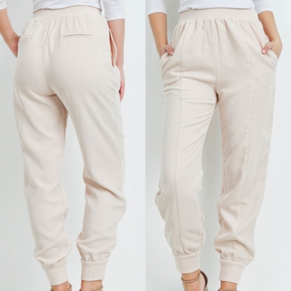 Sand/Beige corduroy pants - Picture 7 of 7